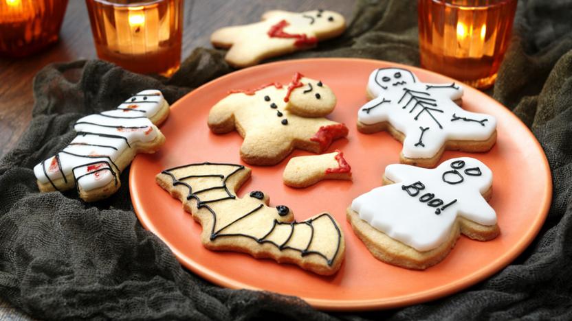 Scary Halloween cookies, weed store nearby